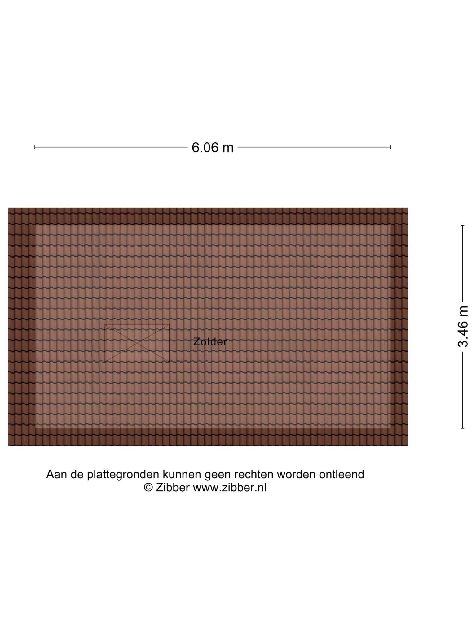 Plattegrond 3 - Sikkelstraat 27, Bergharen