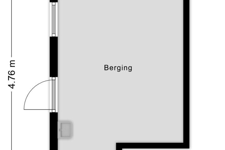 Plattegrond – Silvesterstraat 17, Wijchen