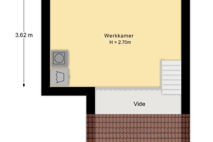 Plattegrond – Simon Vestdijksingel 147, Arnhem