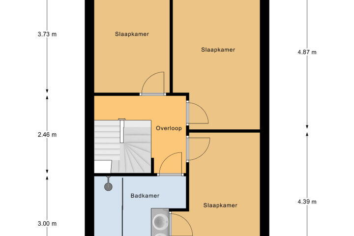 Plattegrond – Singel 428, Vlissingen