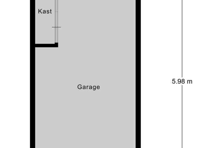 Plattegrond – Singel 428, Vlissingen