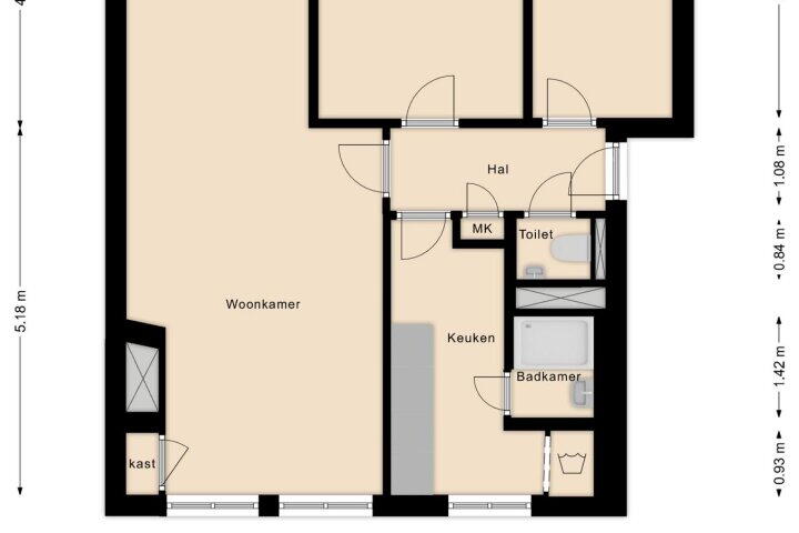 Plattegrond – Sint Angelastraat 20, Heerlen