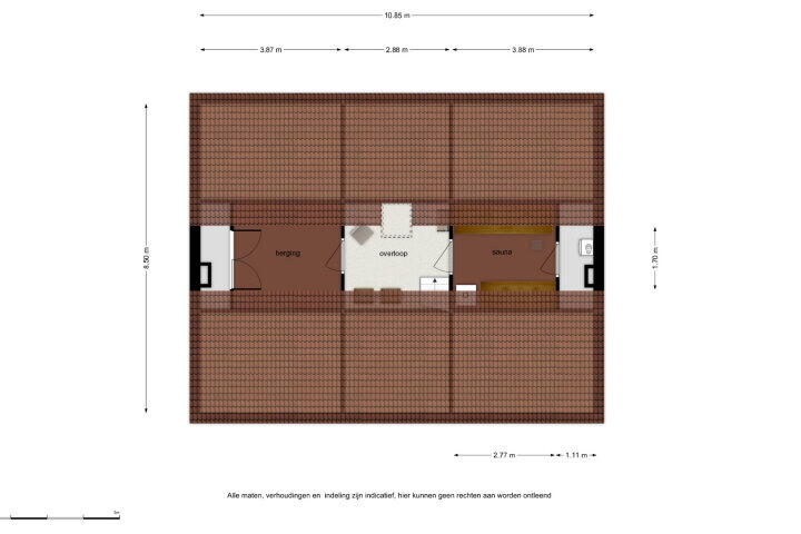 Plattegrond – Sint Bavostraat 24, Rijsbergen