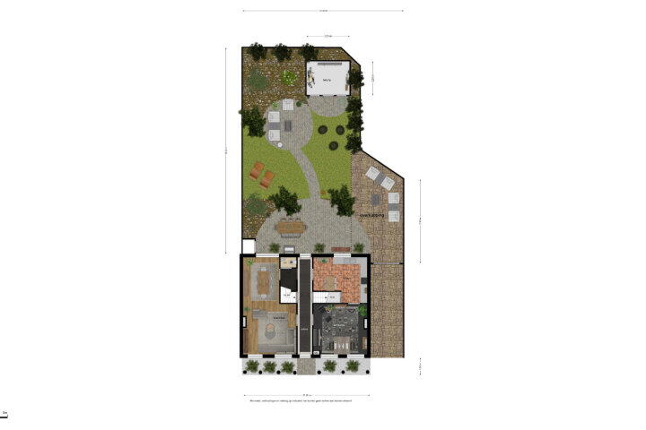 Plattegrond – Sint Bavostraat 24, Rijsbergen