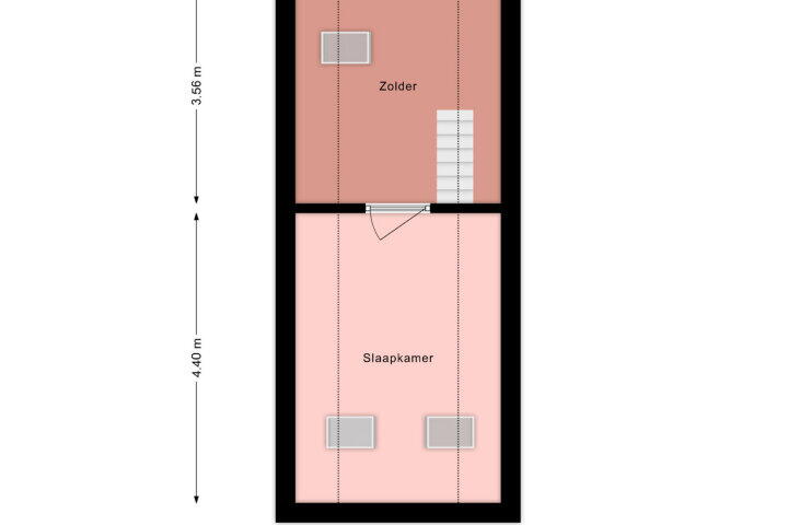Plattegrond – Sint Martensdyk 23, Scharnegoutum