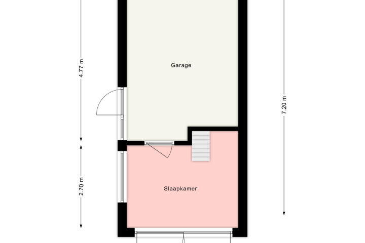 Plattegrond – Sint Martensdyk 23, Scharnegoutum