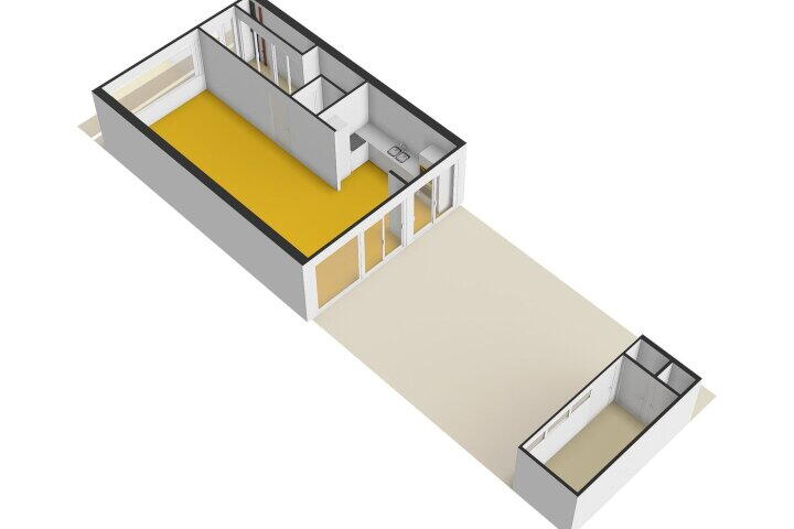 Plattegrond – Sint Philipsland 15, Amstelveen
