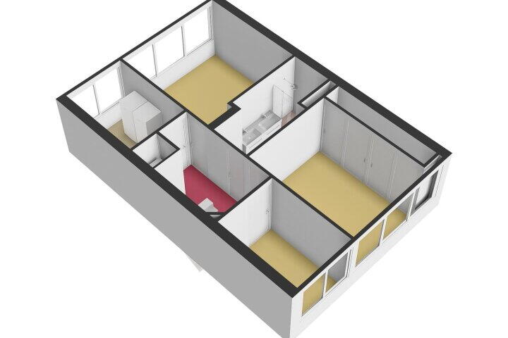 Plattegrond – Sint Philipsland 15, Amstelveen
