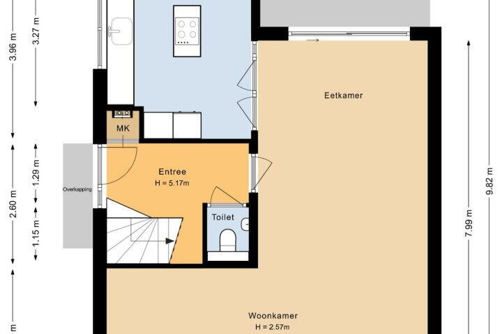 Plattegrond – Sirius 40, Oosterhout