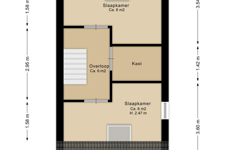 Plattegrond – Sleutelbloemstraat 38, Assen