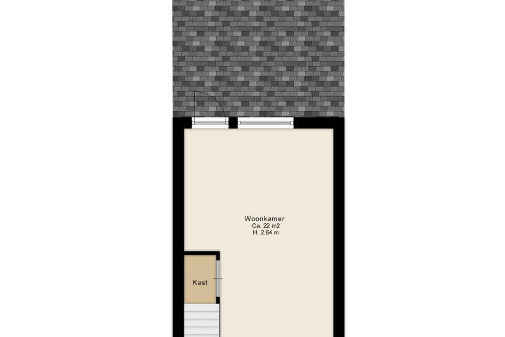 Plattegrond – Sleutelbloemstraat 38, Assen