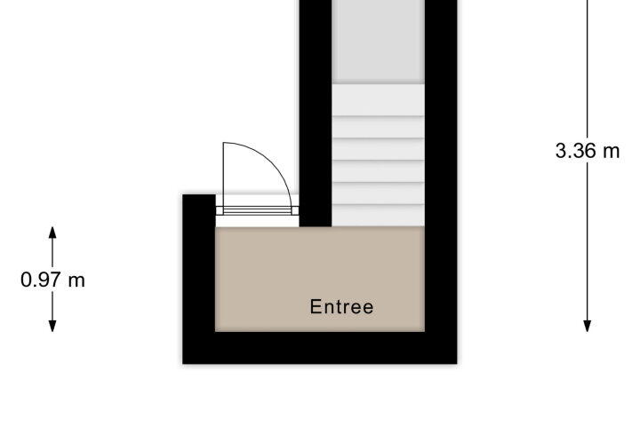 Plattegrond – Sloetstraat 18 2, Arnhem