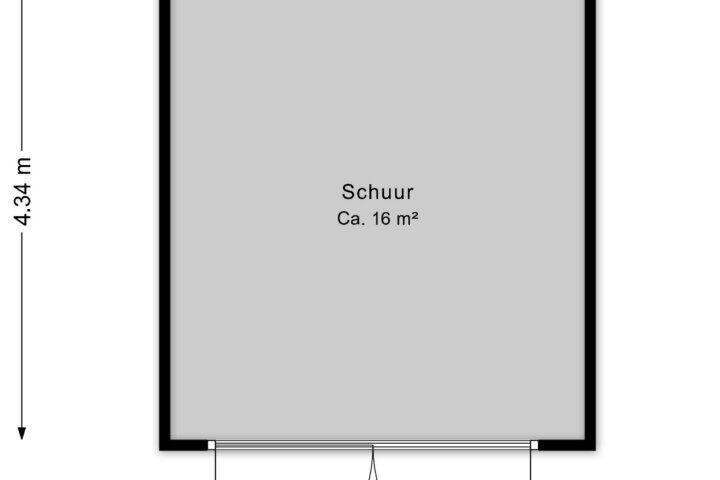 Plattegrond – Smalbroeksweg 6, Elp