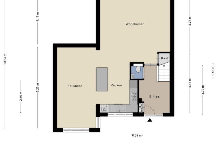 Plattegrond – Smaragd 65, Zeewolde