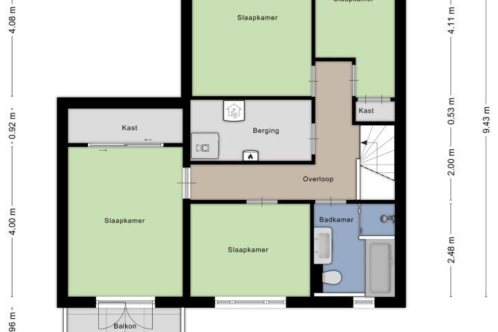 Plattegrond – Smaragd 65, Zeewolde
