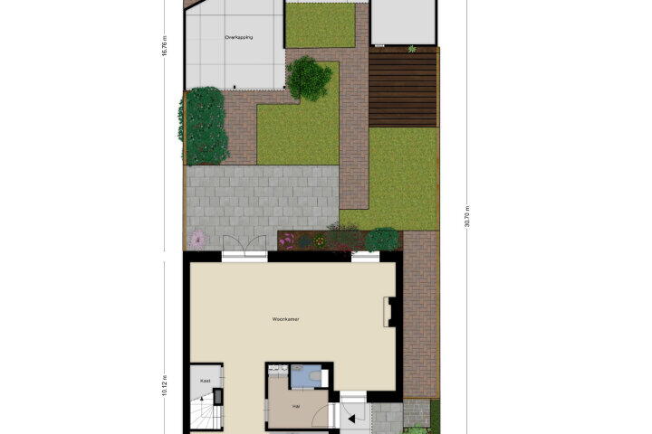 Plattegrond – Smetanastraat 18, Amersfoort