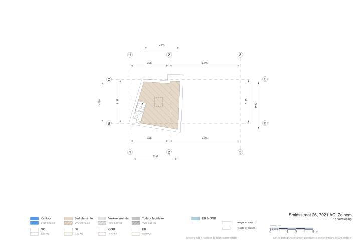 Plattegrond – Smidsstraat 26, Zelhem