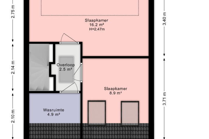 Plattegrond – Socrateslaan 4, Den Haag