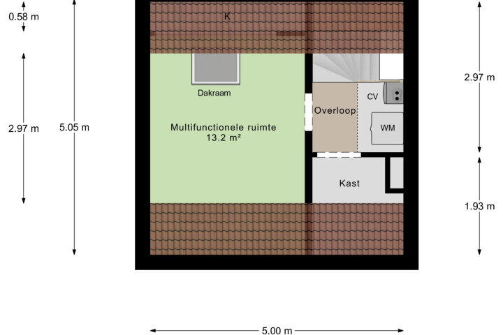 Plattegrond – Socratesstraat 6, Arnhem