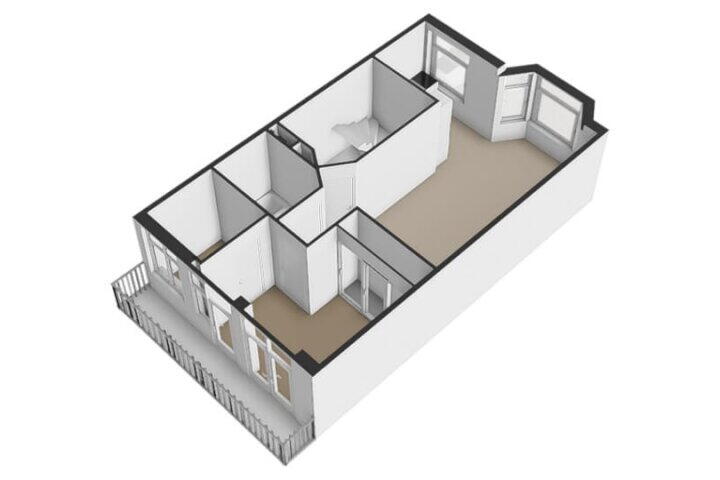 Plattegrond – Soembawastraat 65 C, Amsterdam