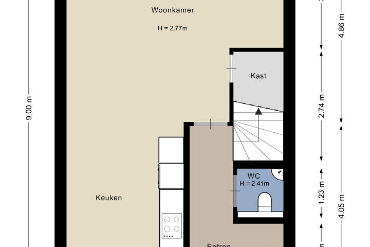 Plattegrond – Soesterweg 566 G, Amersfoort