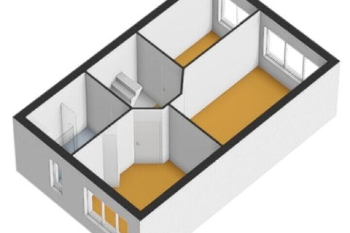 Plattegrond – Sonia Gaskellstraat 13, Almere