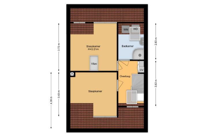 Plattegrond – Sophiaplaats 7, Zoetermeer