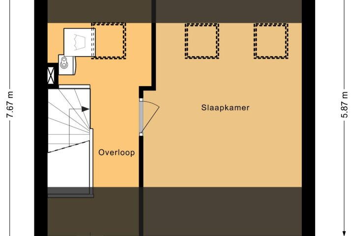 Plattegrond – Sparrenlaan 9, Heerhugowaard