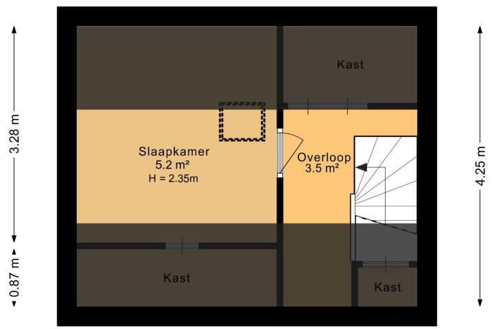 Plattegrond – Speenkruid 11, Roden