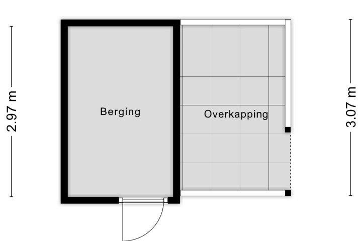 Plattegrond – Spengenpad 26, Amsterdam