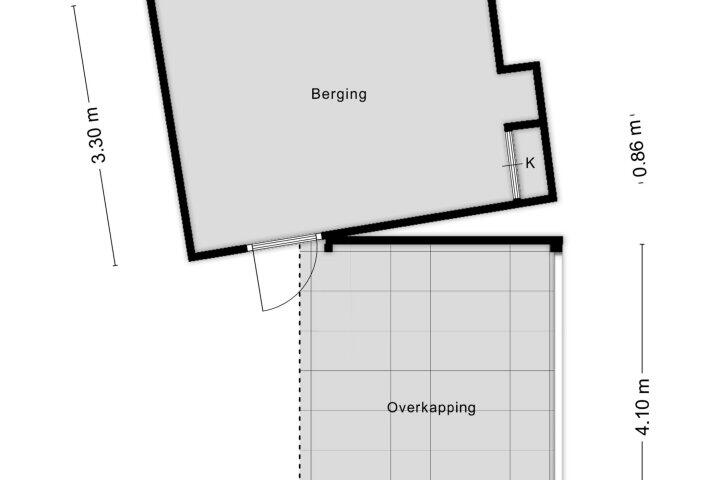 Plattegrond – Sperwerstraat 24, Wijchen