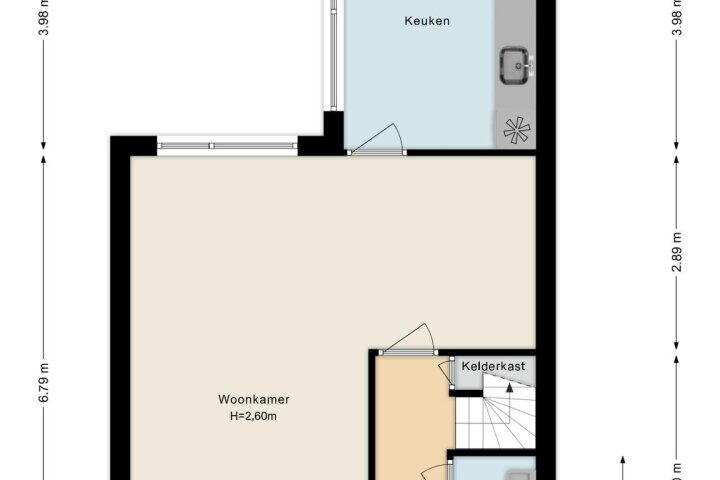Plattegrond – Sperwerstraat 5, Reusel