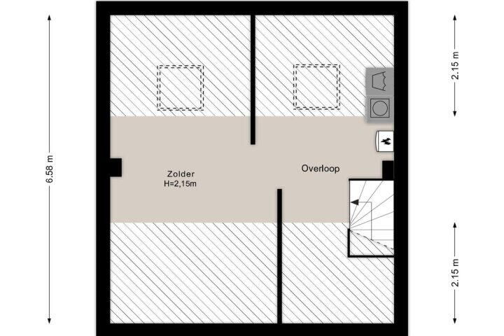 Plattegrond – Sperwerstraat 5, Reusel