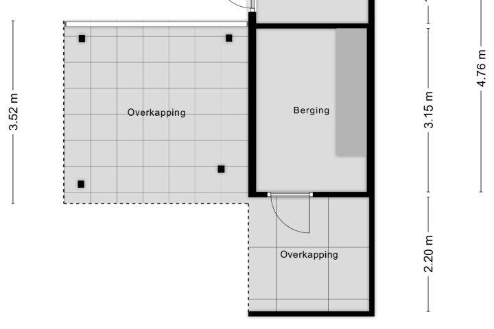 Plattegrond – Sperwerstraat 89, Nijmegen