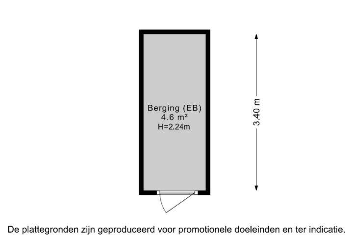 Plattegrond – Spieghelstraat 145, Groningen