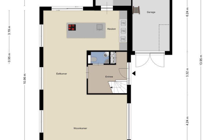 Plattegrond – Spieker 1, Diever