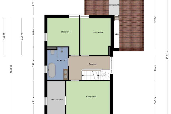 Plattegrond – Spieker 1, Diever