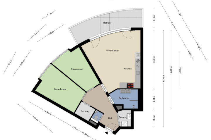 Plattegrond – Spijkerboorweg 411, Haarlem