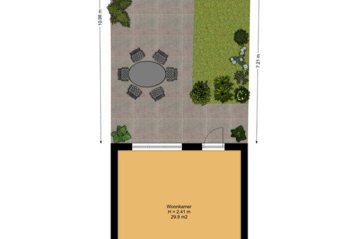 Plattegrond – Spoelsterstraat 24, Hengelo