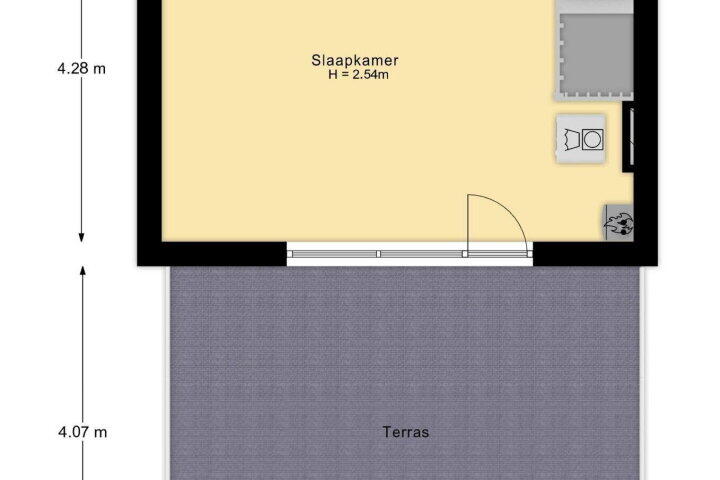 Plattegrond – Spoorbrughof 2, Apeldoorn