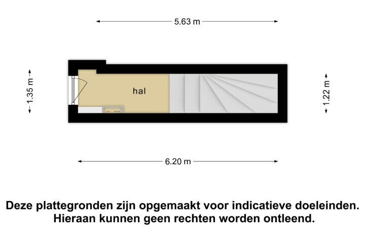 Plattegrond – Spoorstraat 44 +46, Den Helder