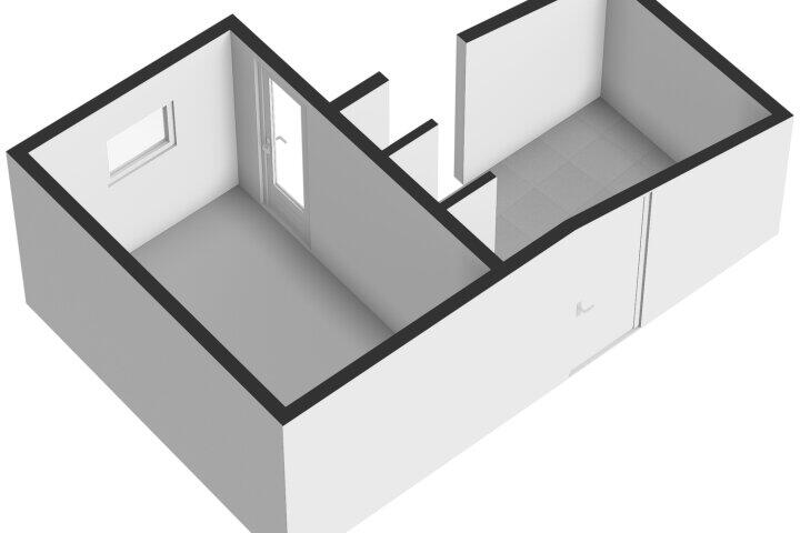 Plattegrond – Spoorstraat 12, Oost-Souburg