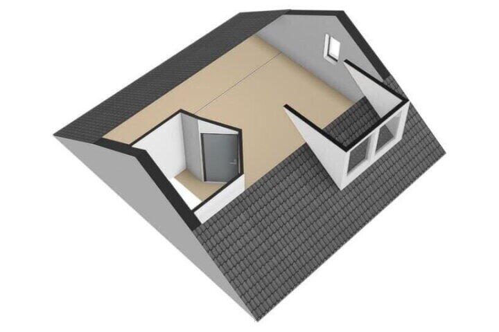 Plattegrond – Spoorstraat 29 A, Tienray