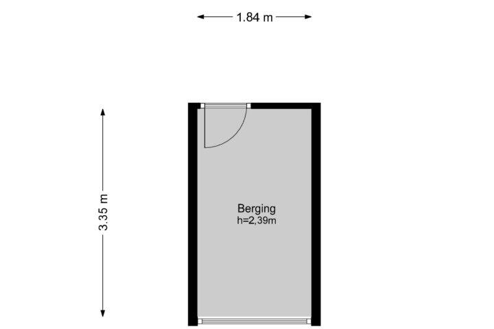 Plattegrond – Sportlaan 88, Amstelveen