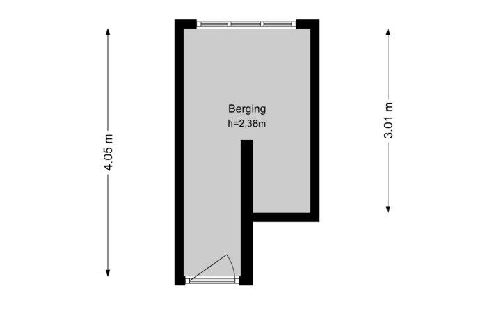Plattegrond – Sportlaan 160, Amstelveen
