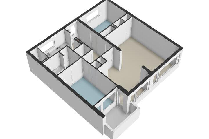 Plattegrond – Sportlaan 94, Amstelveen