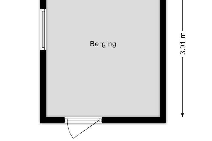Plattegrond – Sportstraat 65, Roosendaal