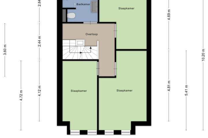 Plattegrond – Springendal 11, Zeewolde