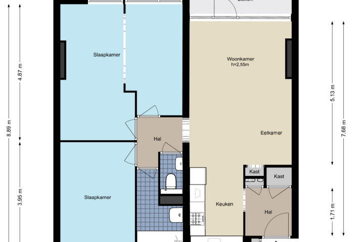 Plattegrond – Spurgeonlaan 146, Amstelveen