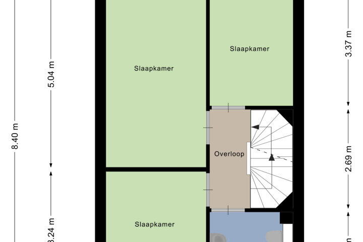 Plattegrond – Stadhoudersstraat 32, Maastricht